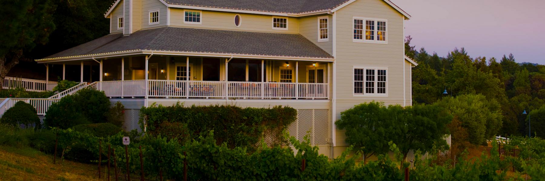 Arrowood winery and tasting room in Sonoma Valley, California