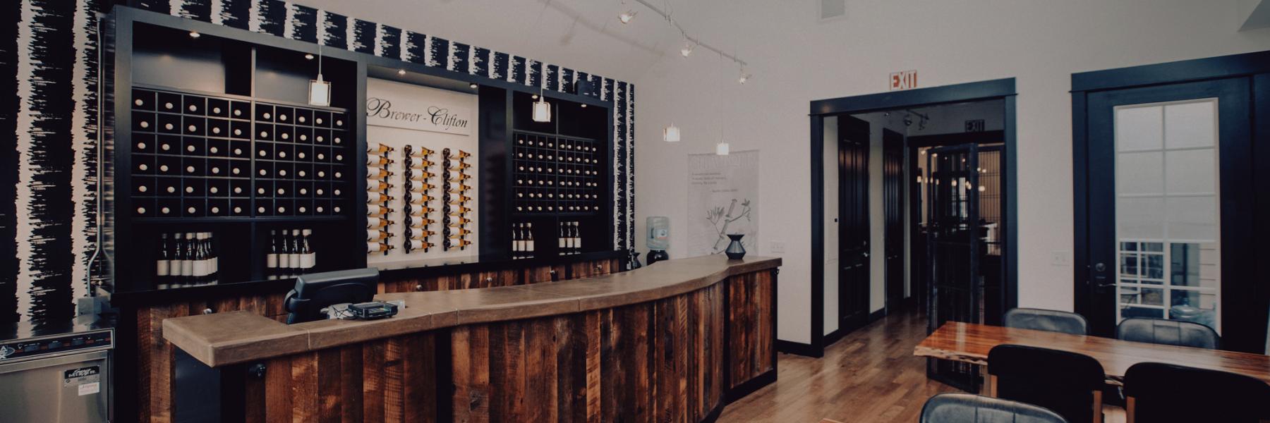 Brewer-Clifton tasting room, Santa Barbara county, California