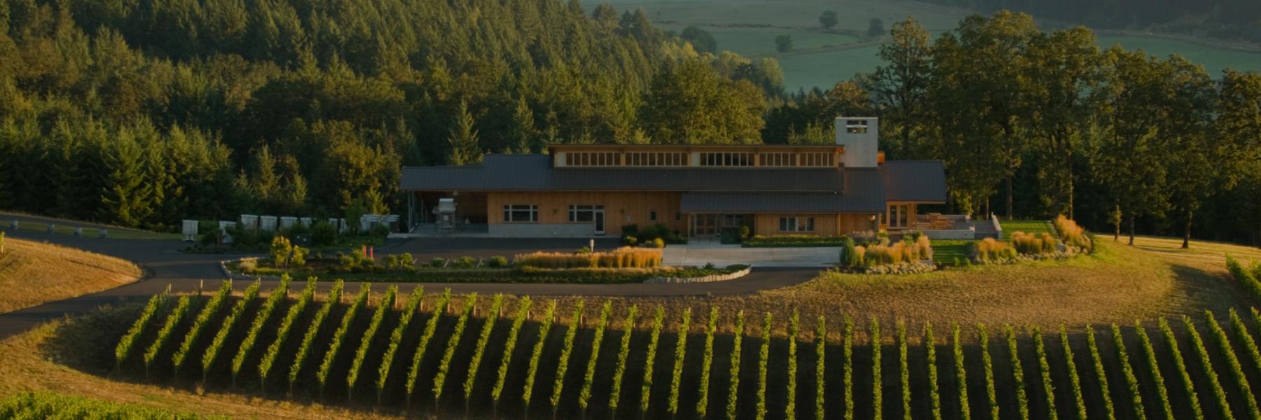 Penner-Ash winery and tasting room, Willamette Valley, Oregon