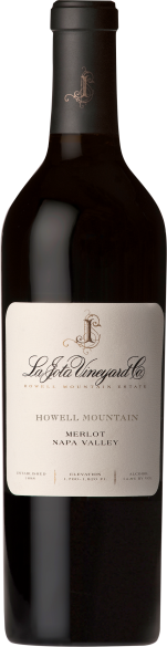 La Jota Vineyard Co. Howell Mountain Merlot bottle shot